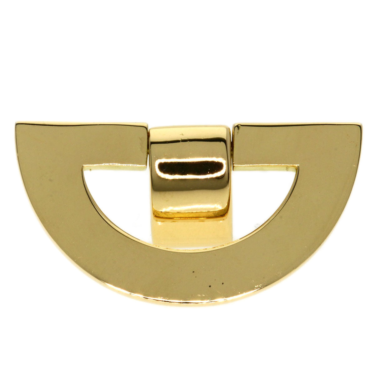 CELINE   Pendant top Logo motif K18 Yellow Gold Ladies