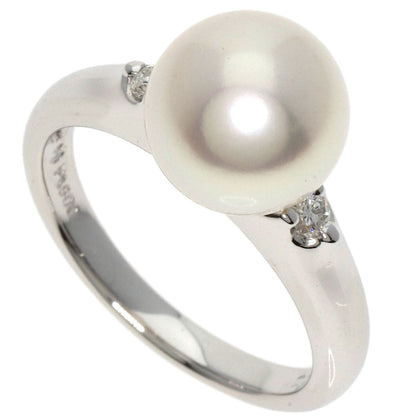 TASAKI Swanglady Ring Earring 3-piece set Necklace Silver Ladies [Used]