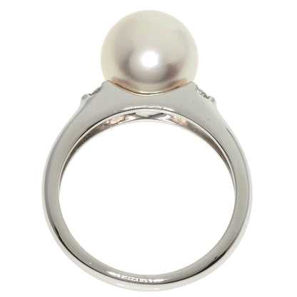 TASAKI Swanglady Ring Earring 3-piece set Necklace Silver Ladies [Used]