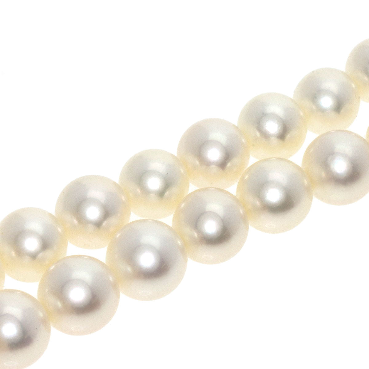 TASAKI Swanglady Ring Earring 3-piece set Necklace Silver Ladies [Used]