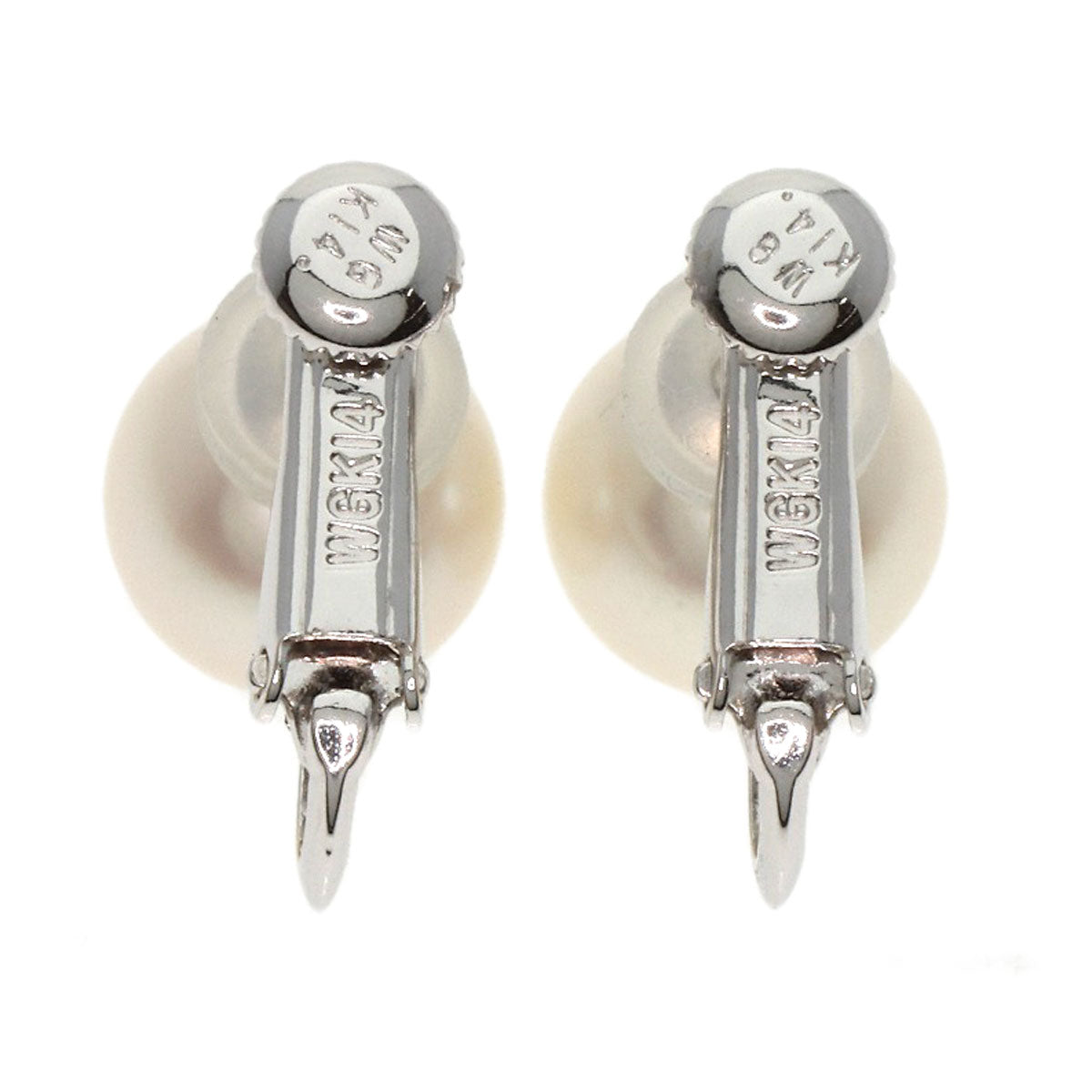 TASAKI Swanglady Ring Earring 3-piece set Necklace Silver Ladies [Used]