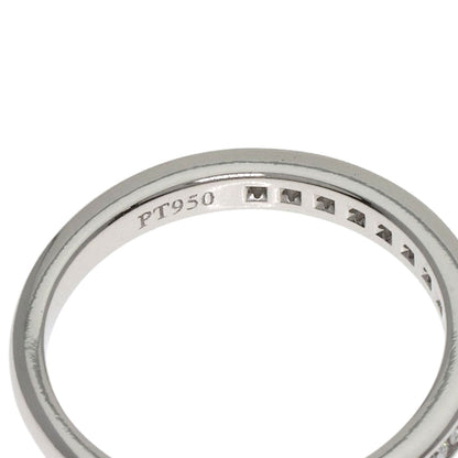 TIFFANY&Co. Half Eternity Diamond Ring Platinum PT950 Ladies [Used]