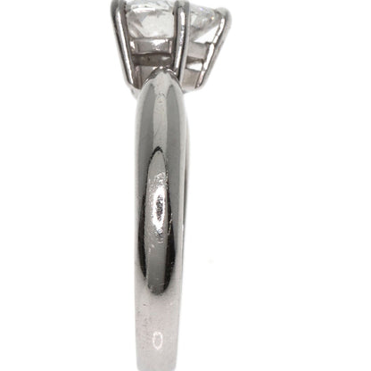 Jewelry Maki Heart Diamond Ring Platinum PT850 4.1g　Ladies