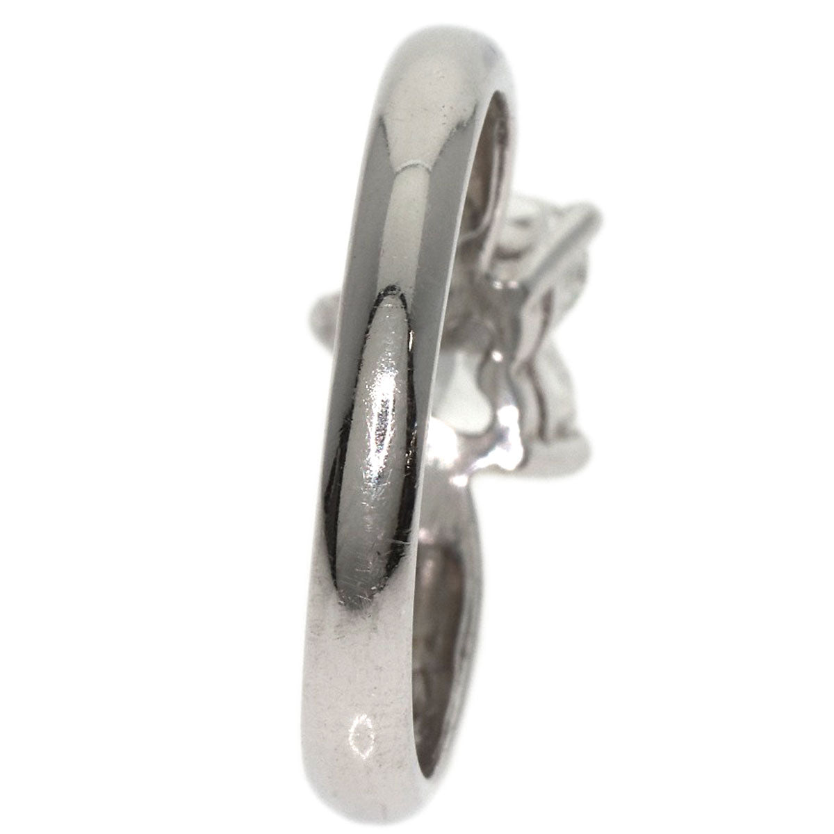 Jewelry Maki Heart Diamond Ring Platinum PT850 4.1g　Ladies