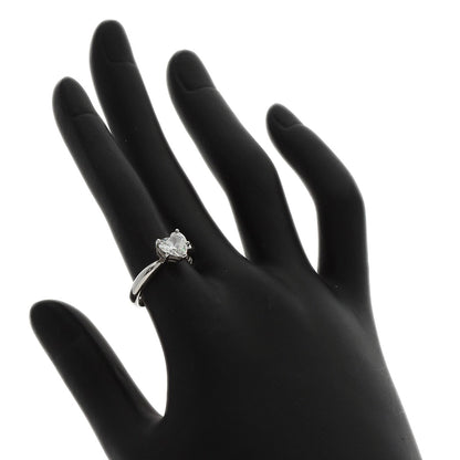 Jewelry Maki Heart Diamond Ring Platinum PT850 4.1g　Ladies