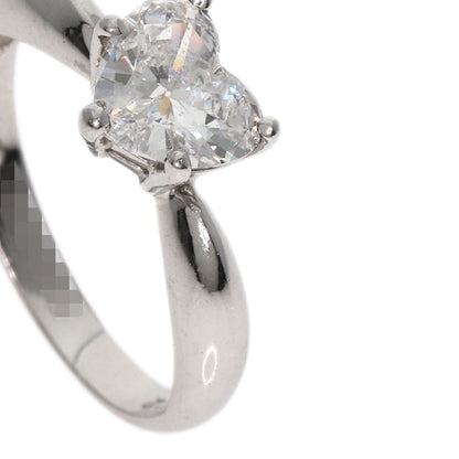 Jewelry Maki Heart Diamond Ring Platinum PT850 4.1g　Ladies