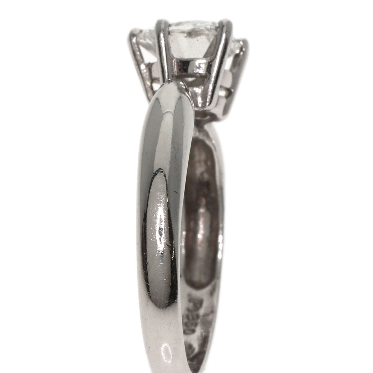 Jewelry Maki Heart Diamond Ring Platinum PT850 4.1g　Ladies