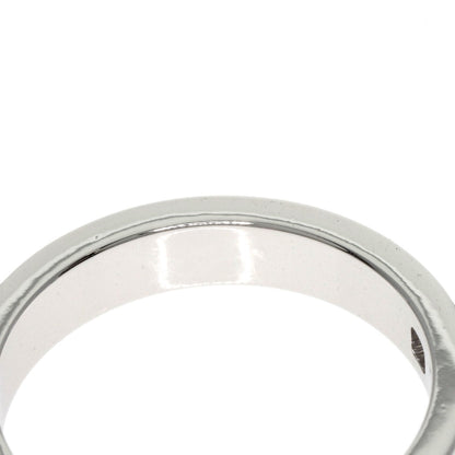 BVLGARI Double logo Diamond Ring K18 White Gold Ladies [Used]