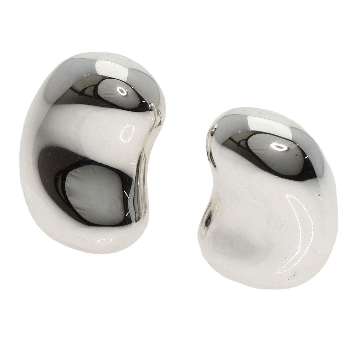 TIFFANY&Co.   Bean Earring  Silver Ladies [Used]