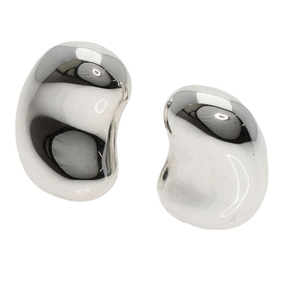 TIFFANY&Co.   Bean Earring  Silver Ladies [Used]