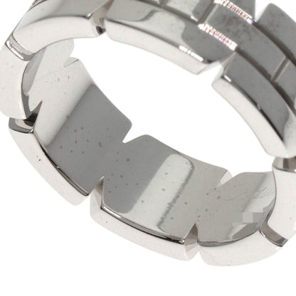 CARTIER Tank Francaise Diamond #48 Ring K18 White Gold Ladies [Used]