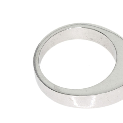 CARTIER Tank ring Amethyst #53 Ring K18 White Gold Ladies [Used]