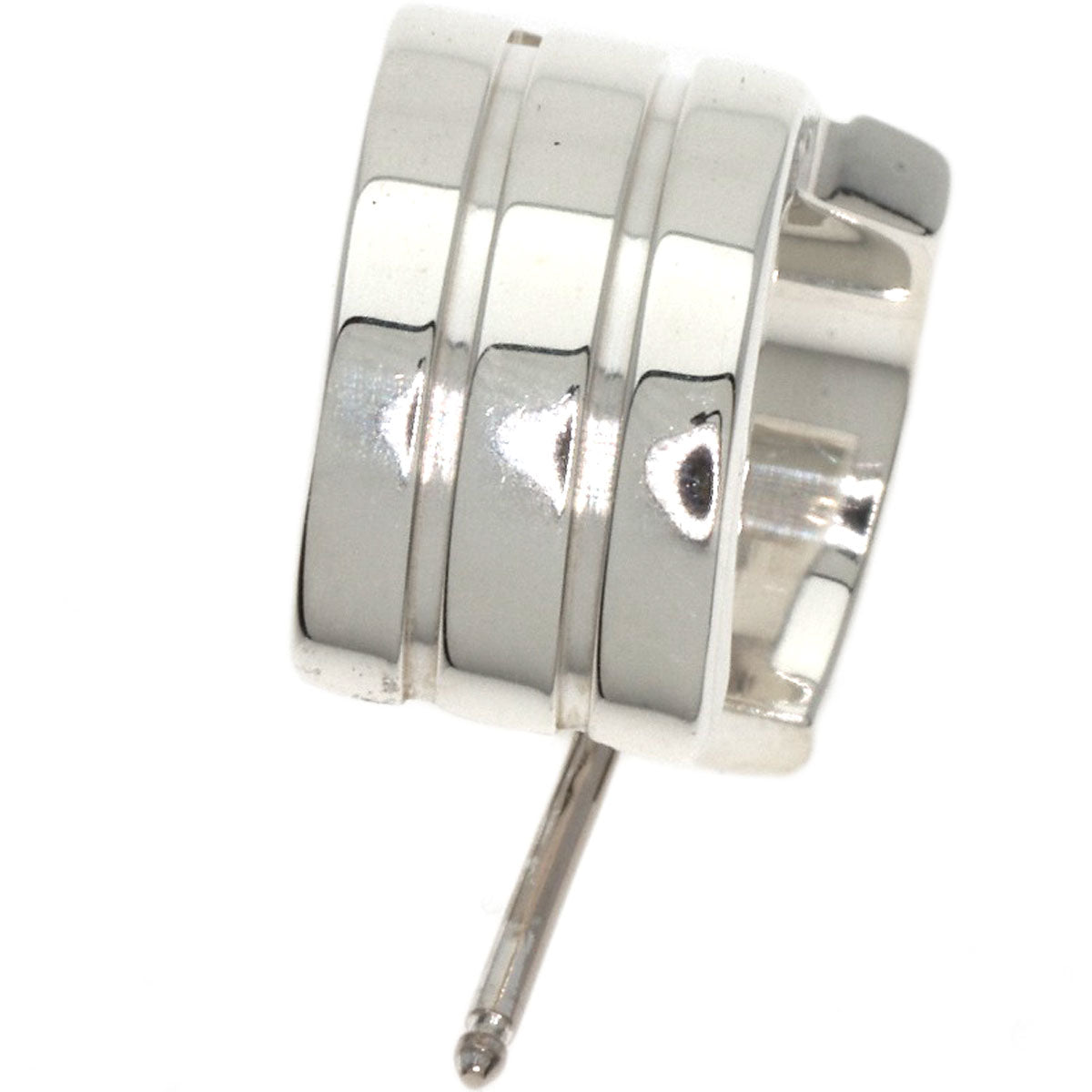 HERMES Italy earring Silver Ladies [Used]