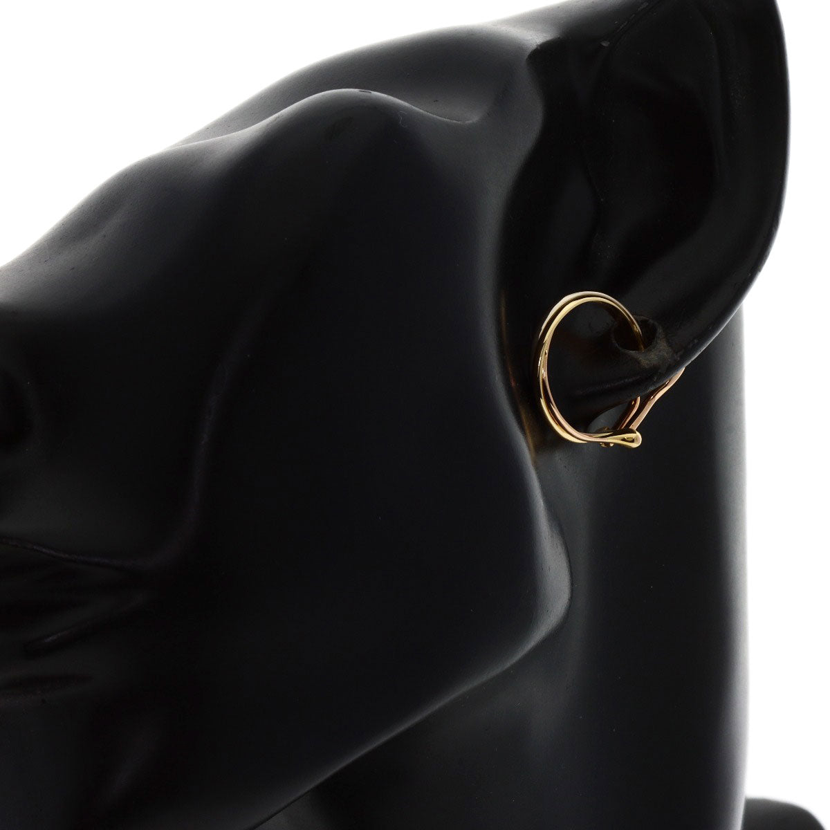 CARTIER Trinity hoop Earring K18 Yellow Gold 18K Pink GoldLadies [Used]