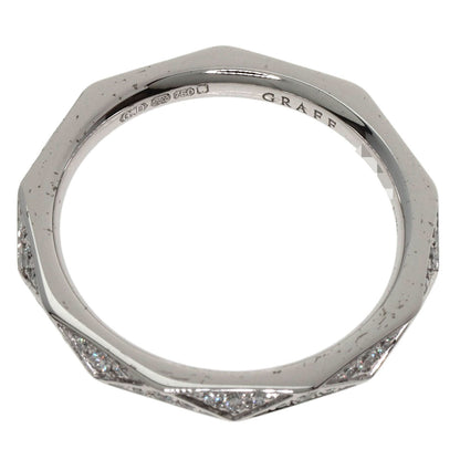 GRAFF Laurence Graff Signature Diamond Ring K18 White Gold Ladies [Used]