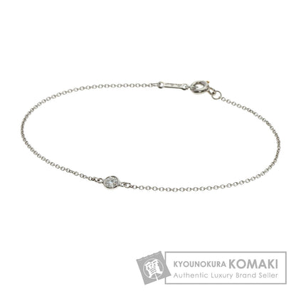 TIFFANY&Co. By The Yard Diamond Bracelet Platinum PT950 Ladies [Used]