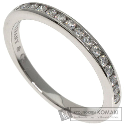 TIFFANY&Co. Half Eternity Diamond Ring Platinum PT950 Ladies [Used]