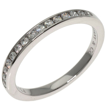 TIFFANY&Co. Half Eternity Diamond Ring Platinum PT950 Ladies [Used]