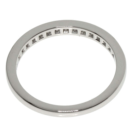 TIFFANY&Co. Half Eternity Diamond Ring Platinum PT950 Ladies [Used]