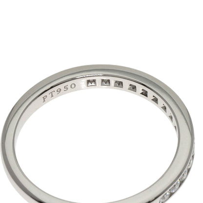 TIFFANY&Co. Half Eternity Diamond Ring Platinum PT950 Ladies [Used]