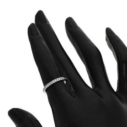 TIFFANY&Co. Half Eternity Diamond Ring Platinum PT950 Ladies [Used]