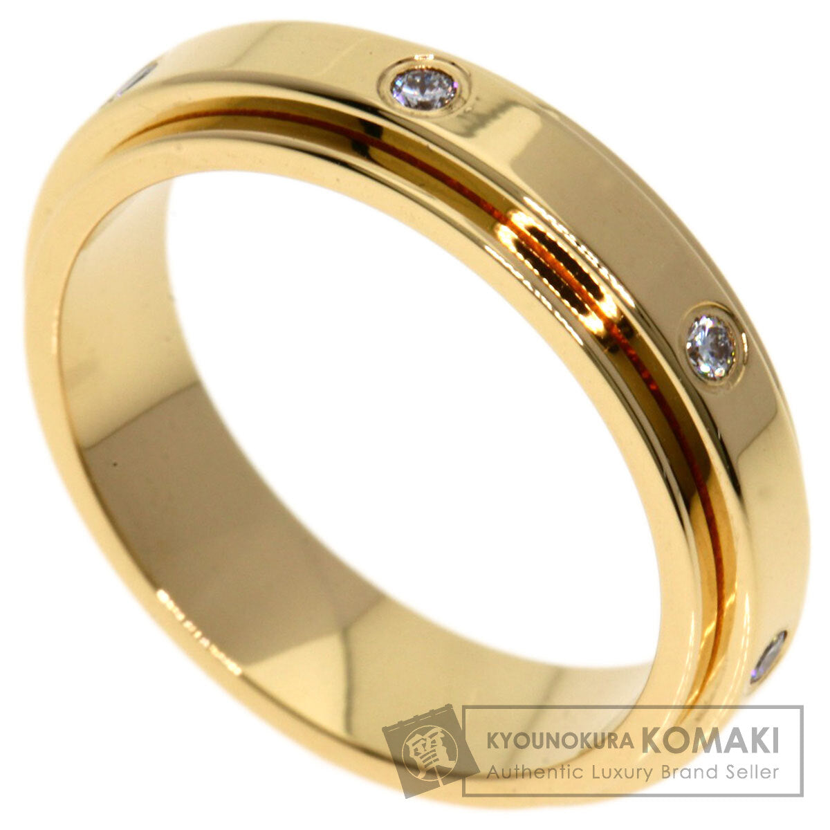 PIAGET possession 7P Diamond #51 Ring K18 Pink Gold Ladies [Used]