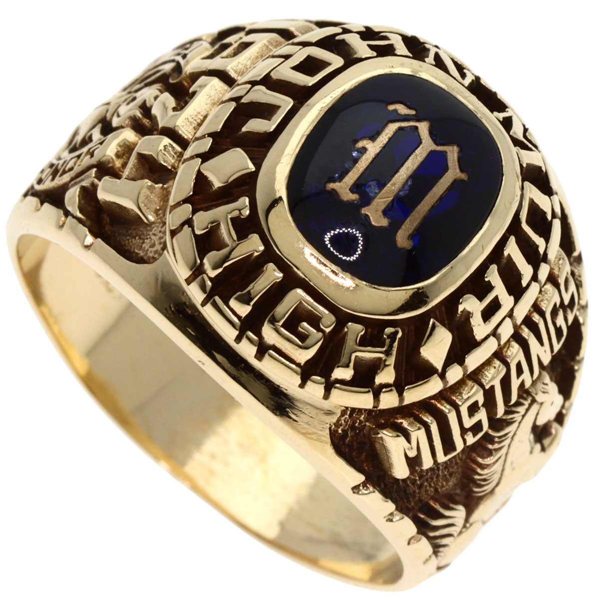college ring Ring 10K  15.2g�E½@mens