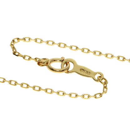 MIKIMOTO Pearl Pearl heart motif Necklace K18 Yellow Gold Ladies [Used]