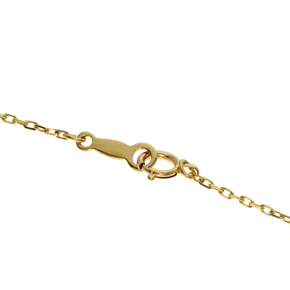 MIKIMOTO Pearl Pearl heart motif Necklace K18 Yellow Gold Ladies [Used]