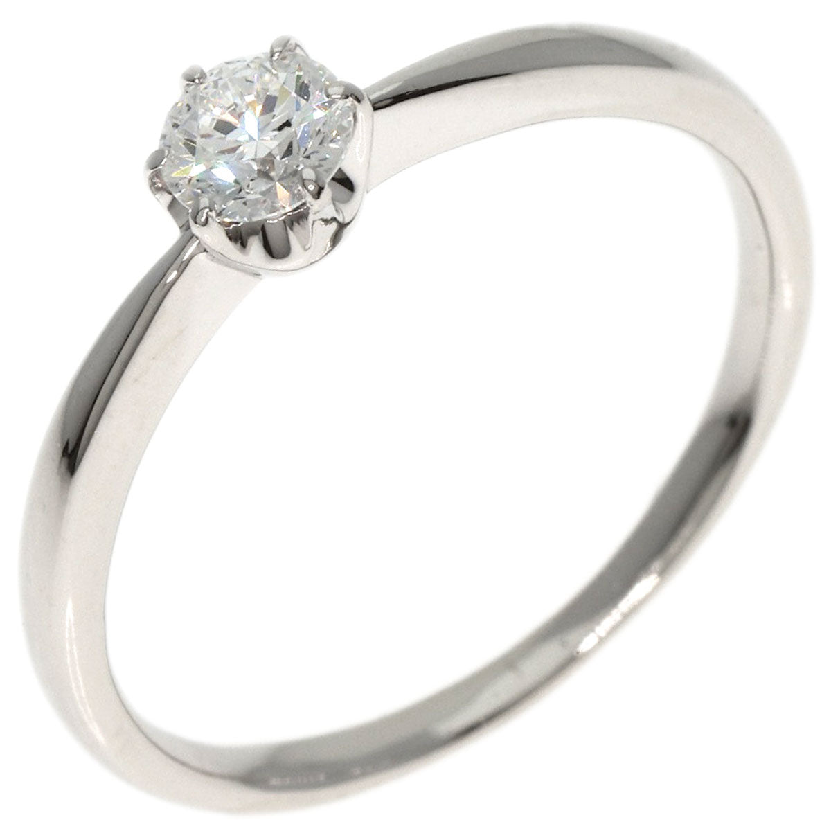0.271ct Diamond Ring Platinum PT900 2.8g　Ladies
