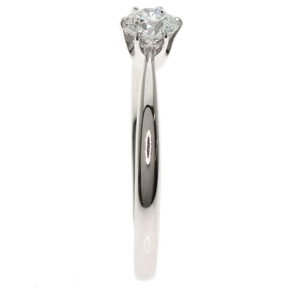 0.271ct Diamond Ring Platinum PT900 2.8g　Ladies
