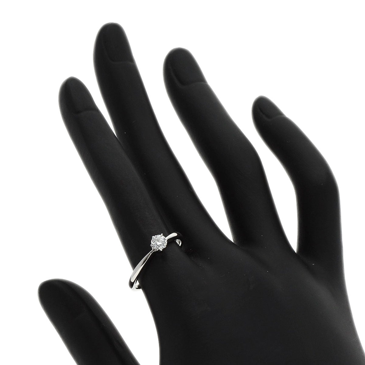 0.271ct Diamond Ring Platinum PT900 2.8g　Ladies