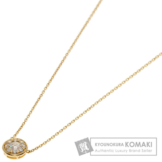 VENDOME   Diamond Necklace  K18 Yellow Gold Ladies [Used]