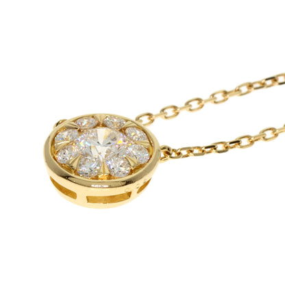 VENDOME   Diamond Necklace  K18 Yellow Gold Ladies [Used]