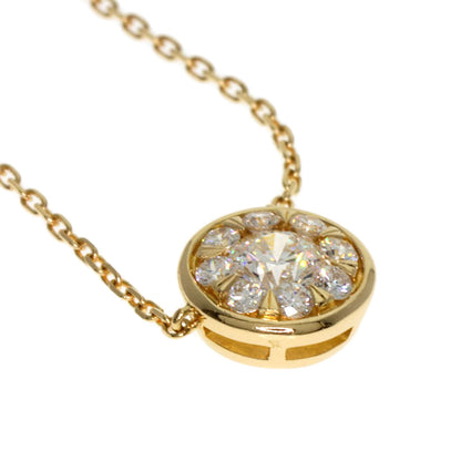 VENDOME   Diamond Necklace  K18 Yellow Gold Ladies [Used]