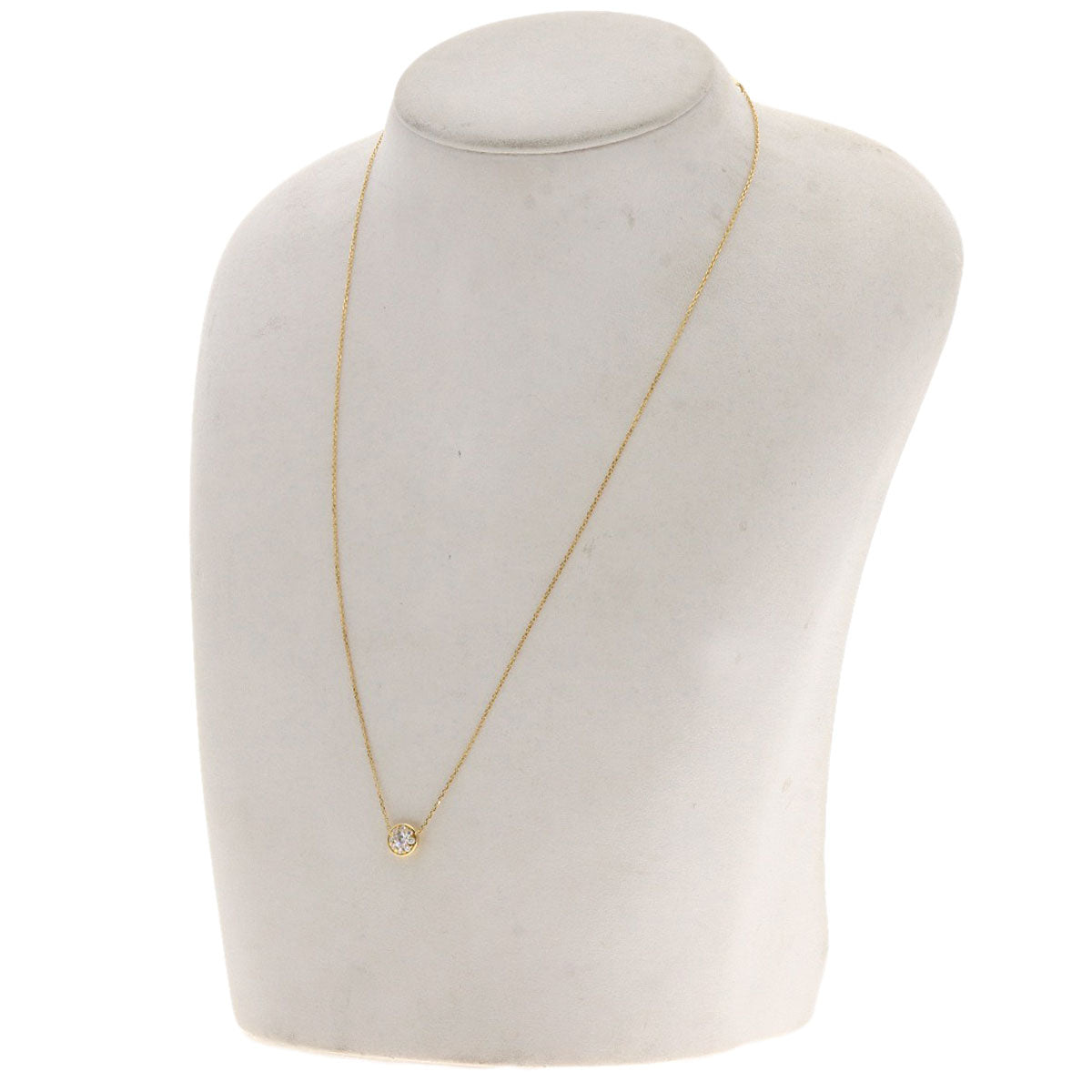 VENDOME   Diamond Necklace  K18 Yellow Gold Ladies [Used]