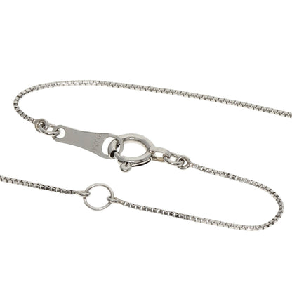 1ct Diamond Necklace Platinum PT850 PT900 3.4g　Ladies