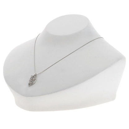 1ct Diamond Necklace Platinum PT850 PT900 3.4g　Ladies