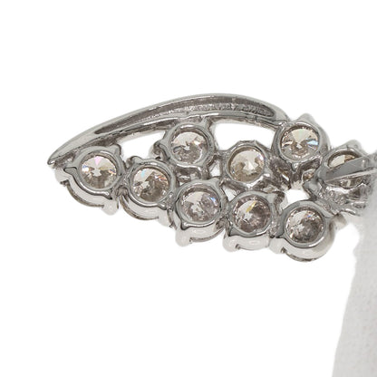 1ct Diamond Necklace Platinum PT850 PT900 3.4g　Ladies