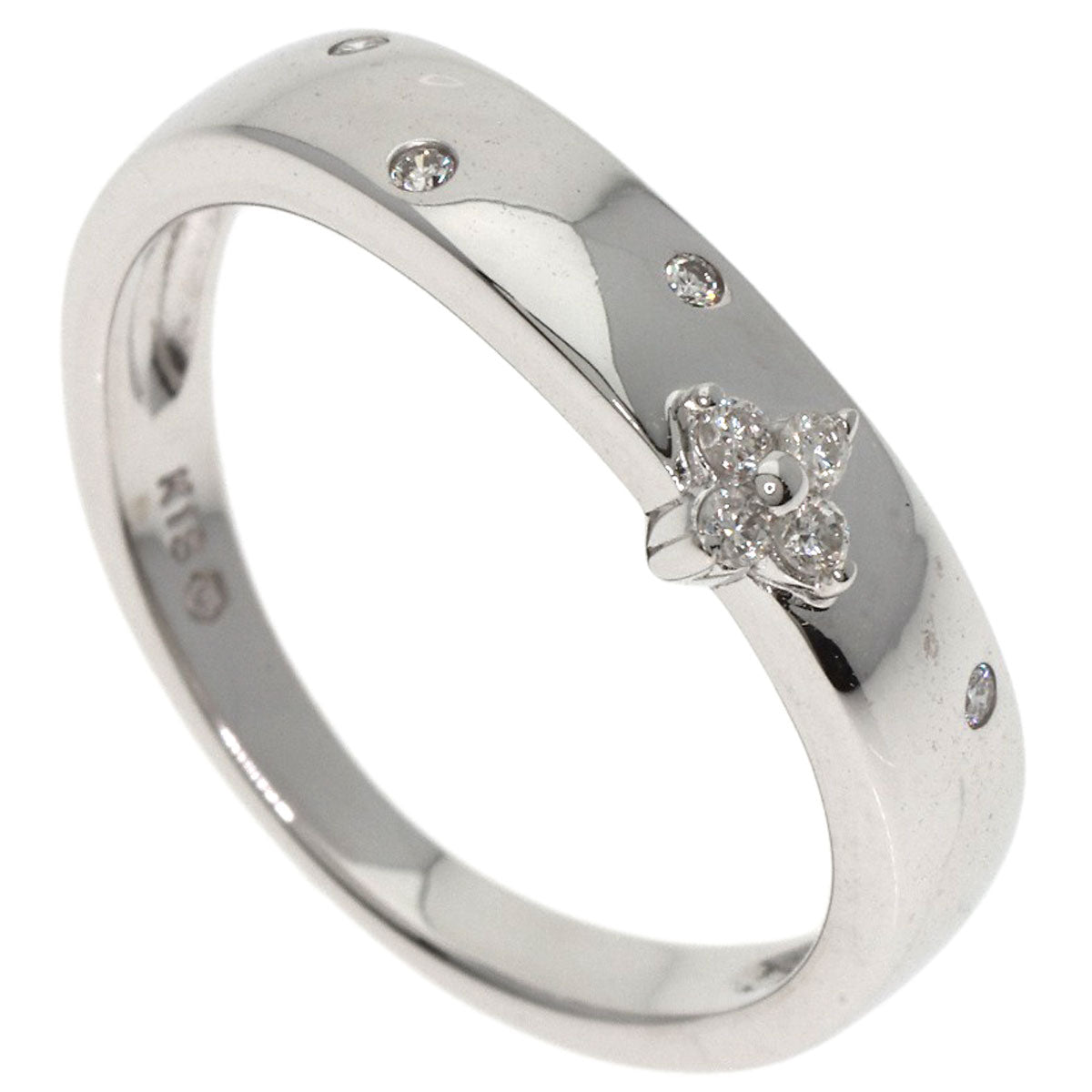 VENDOME Diamond Ring K18 White Gold Ladies [Used]