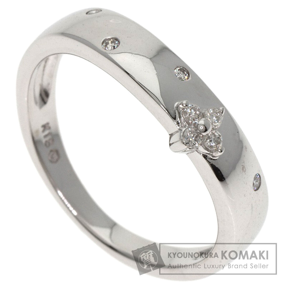 VENDOME Diamond Ring K18 White Gold Ladies [Used]