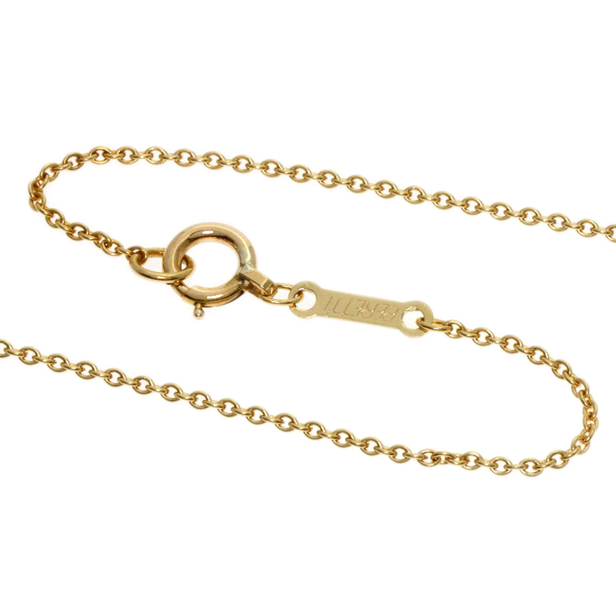 TIFFANY&Co. Open heart Necklace K18 Yellow Gold Ladies [Used]
