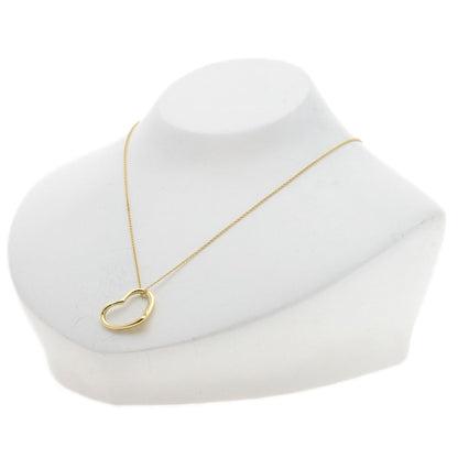 TIFFANY&Co. Open heart Necklace K18 Yellow Gold Ladies [Used]