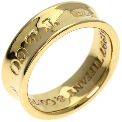 TIFFANY&Co.   1837 narrow Ring  K18 Yellow Gold Ladies [Used]