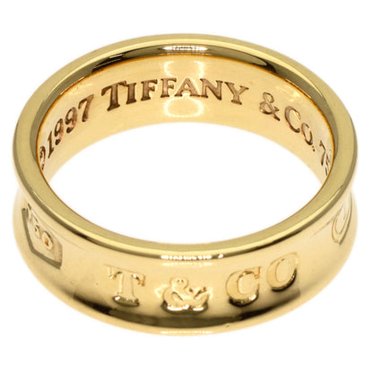 TIFFANY&Co.   1837 narrow Ring  K18 Yellow Gold Ladies [Used]