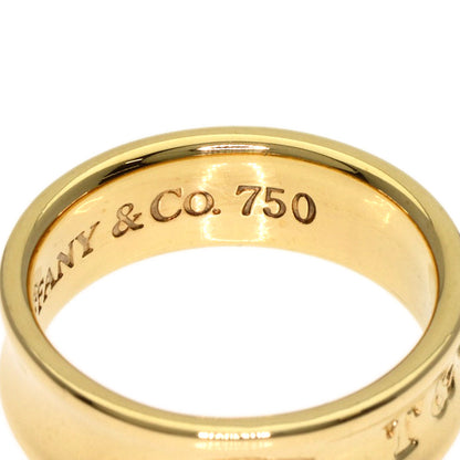 TIFFANY&Co.   1837 narrow Ring  K18 Yellow Gold Ladies [Used]