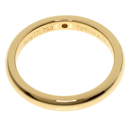 TIFFANY&Co. Stacking band 1P Diamond Ring K18 Yellow Gold Ladies [Used]