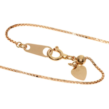 NINA RICCI Circle motif Necklace K18 Pink Gold Ladies [Used]