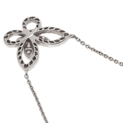 GRAFF Butterfly Diamond Necklace K18 White Gold Ladies [Used]