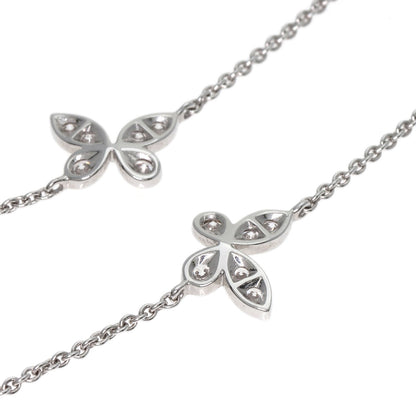GRAFF Butterfly Diamond Necklace K18 White Gold Ladies [Used]